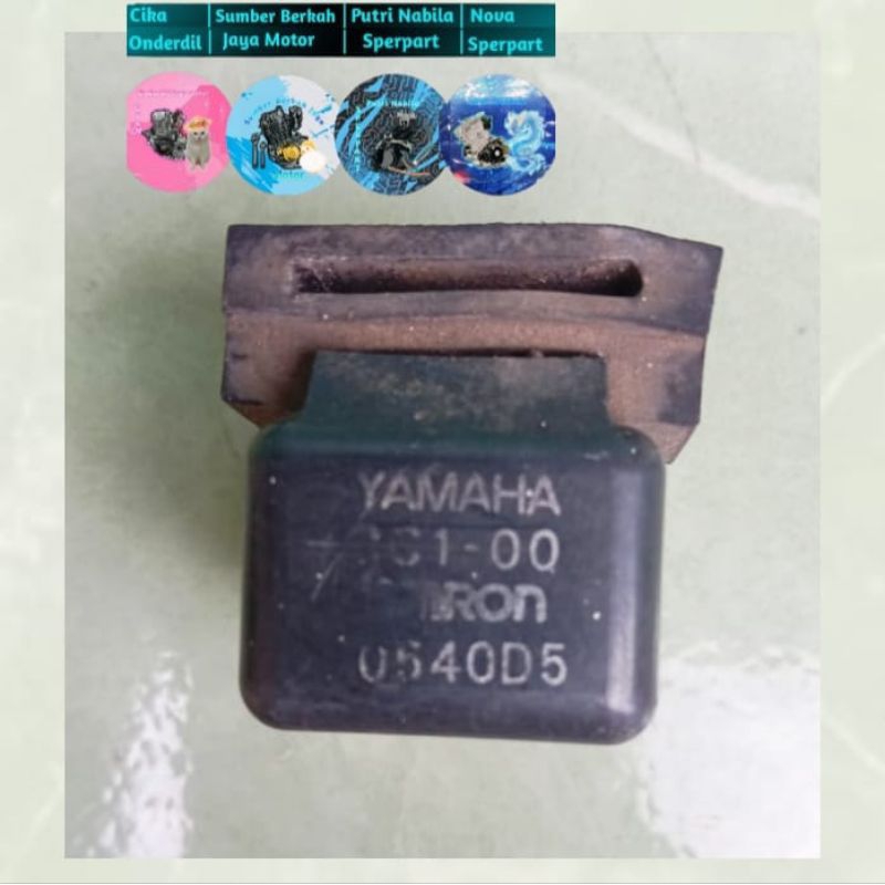 RELAY OMRON RELAY KIPAS RADIATOR MOTOR VIXION OLD VIXION NEW ADVAN MX KING XSABRE BYSON ORISINIL LEP