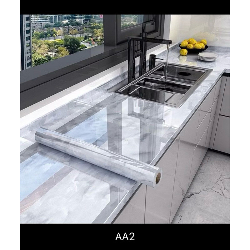 (kitty) Wallpaper Stiker Dapur 60X3M stiker Premium