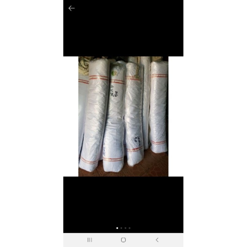 SPREI KAHATEX  LEBAR 3M HARGA 1 ROL ISI 75METER SPREI LEBAR 3METER SPREI PUTIH LEBAR 3 METER SPREI K