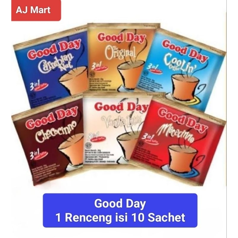 

Good Day 1 Renceng isi 10 sachet