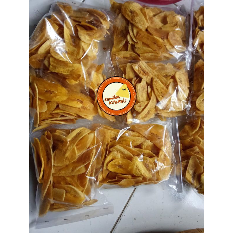

Keripik Pisang Gurih Crispy 250 gram