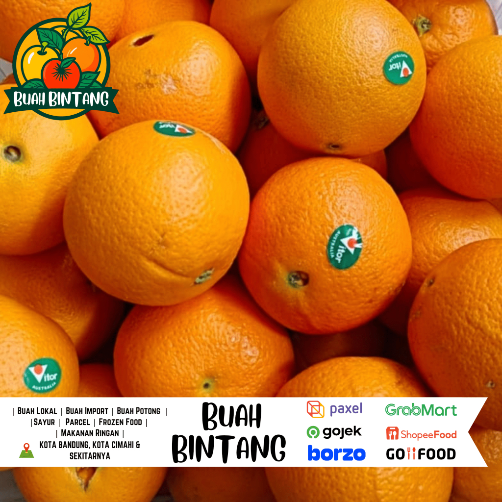 

Sunkist Navel 1 Kg / 500 Gr - Buah Bintang