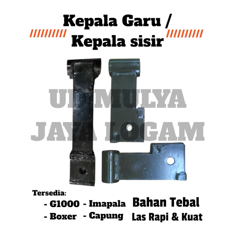 Leveler head G1000 Boxer / Kepala Garu Traktor G1000 Boxer / Kepala Garu Impala Capung