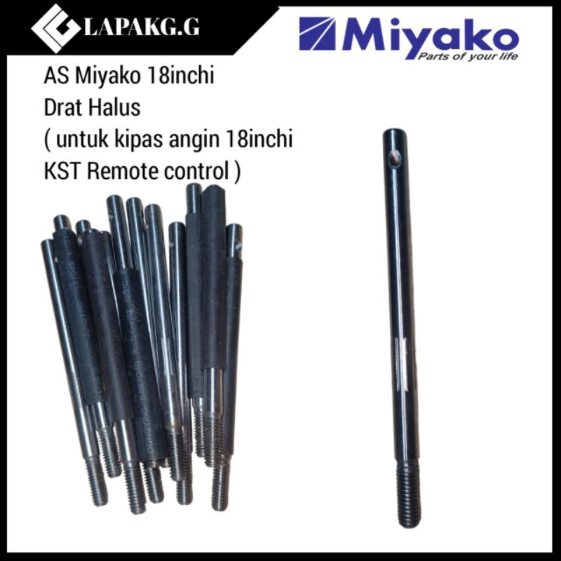 As kipas angin Miyako 18 inchi Drat Halus KST-18RC As 10mm