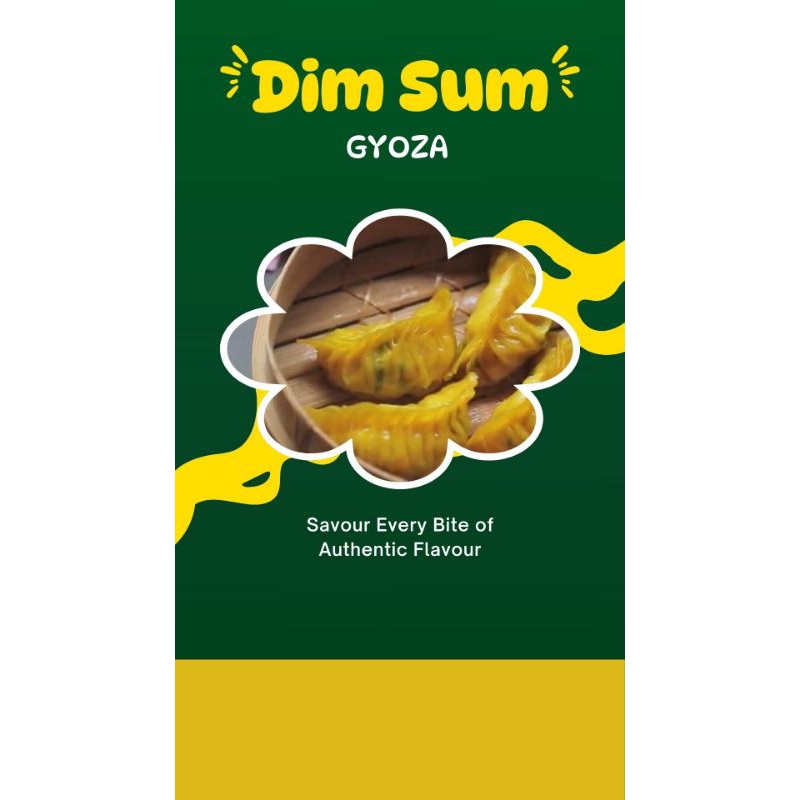 

Dimsum Frozen Gyoza Ayam isi 100 pcs