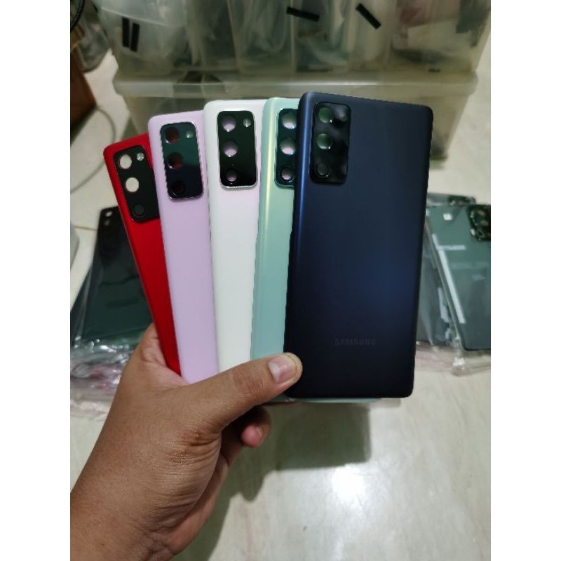 Backdoor Back Cover Casing tutup baterai belakang Samsung S20FE S20 FE Original