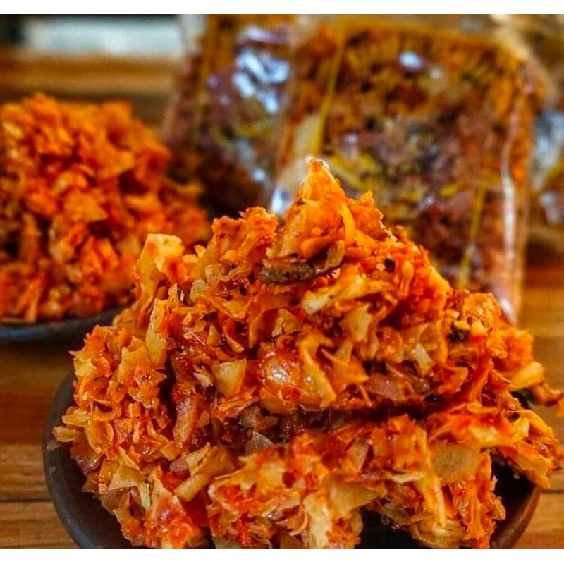 

KERIPIK SAMBAL TERI KHAS SIBOLGA 250gram