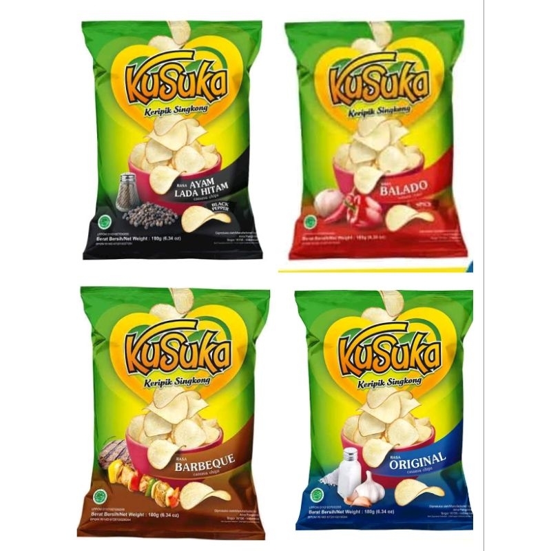 

Keripik Singkong Kusuka 180 gram