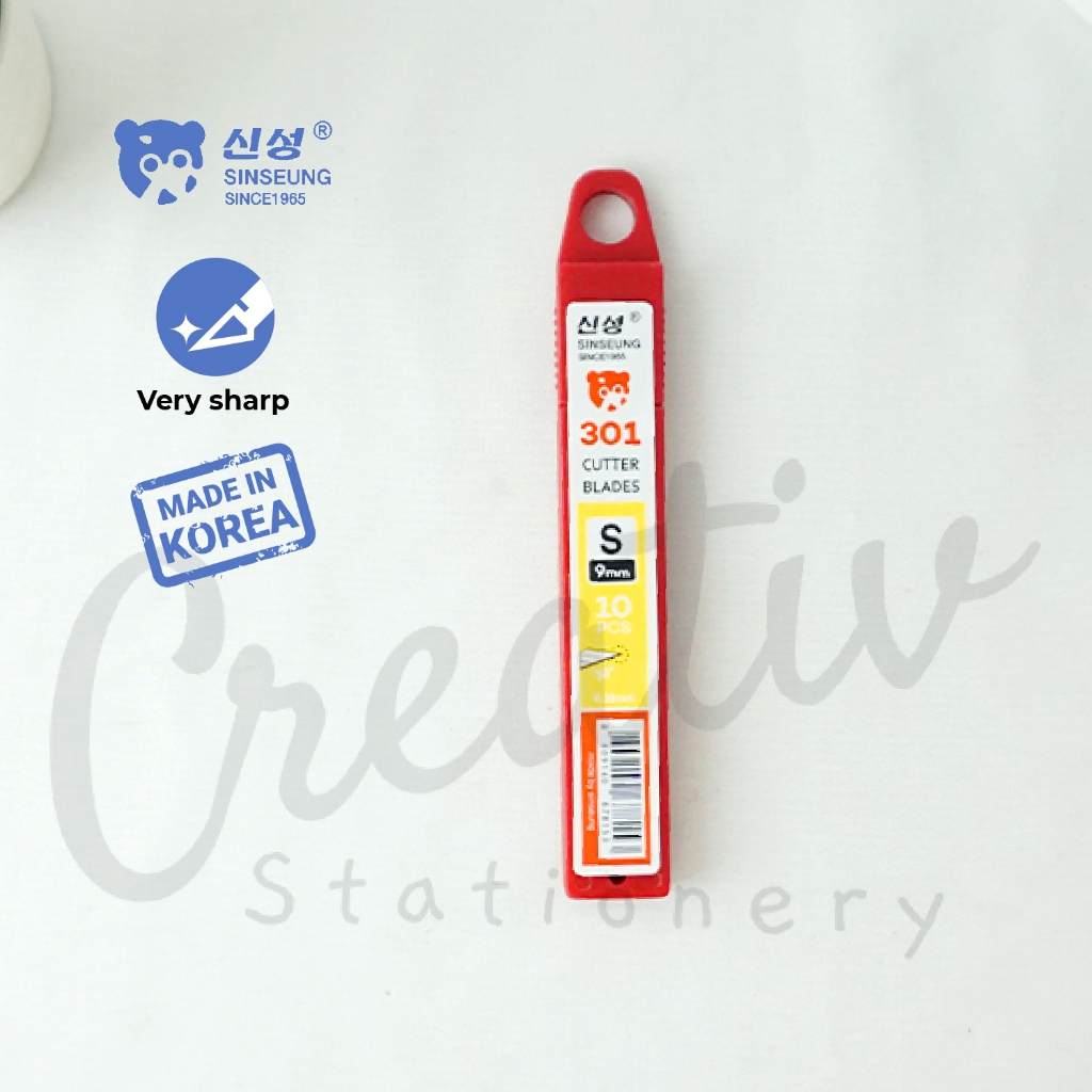 

Sinseung Isi Cutter Kecil Blade S301 Pisau Potong 30 Derajat