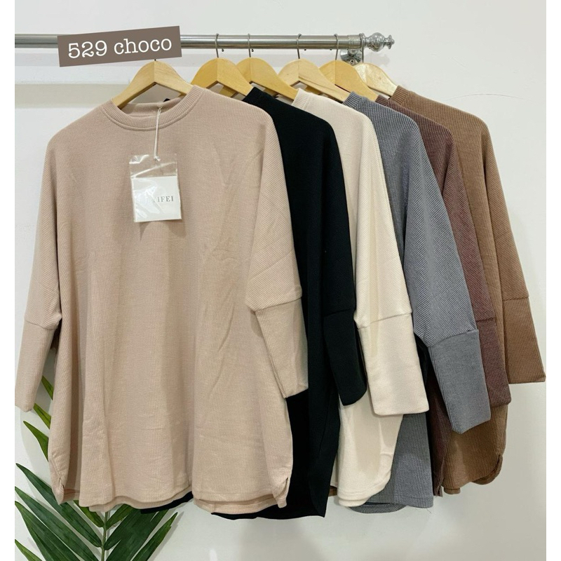 Kuyifei 529//Blouse Batwing Kuyifei//atasan jumbo Kuyifei//pakaianwanitasby