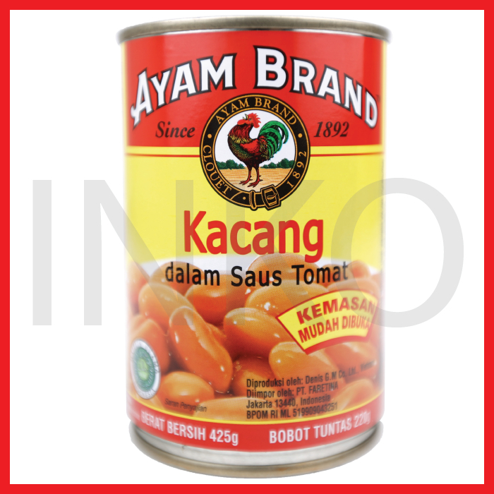 

AYAM BRAND KACANG DALAM SAUS TOMAT 425GR