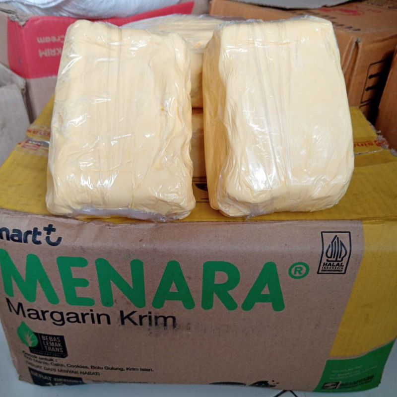 

Menara Margarin krim (Margarine Cream) repack 500gr