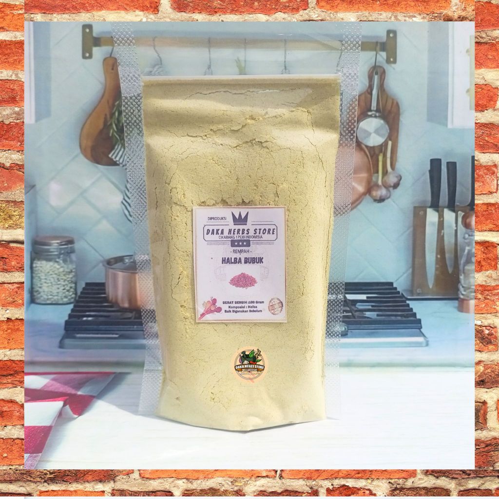 

Halba bubuk / Fenugreek powder murni 100 gram