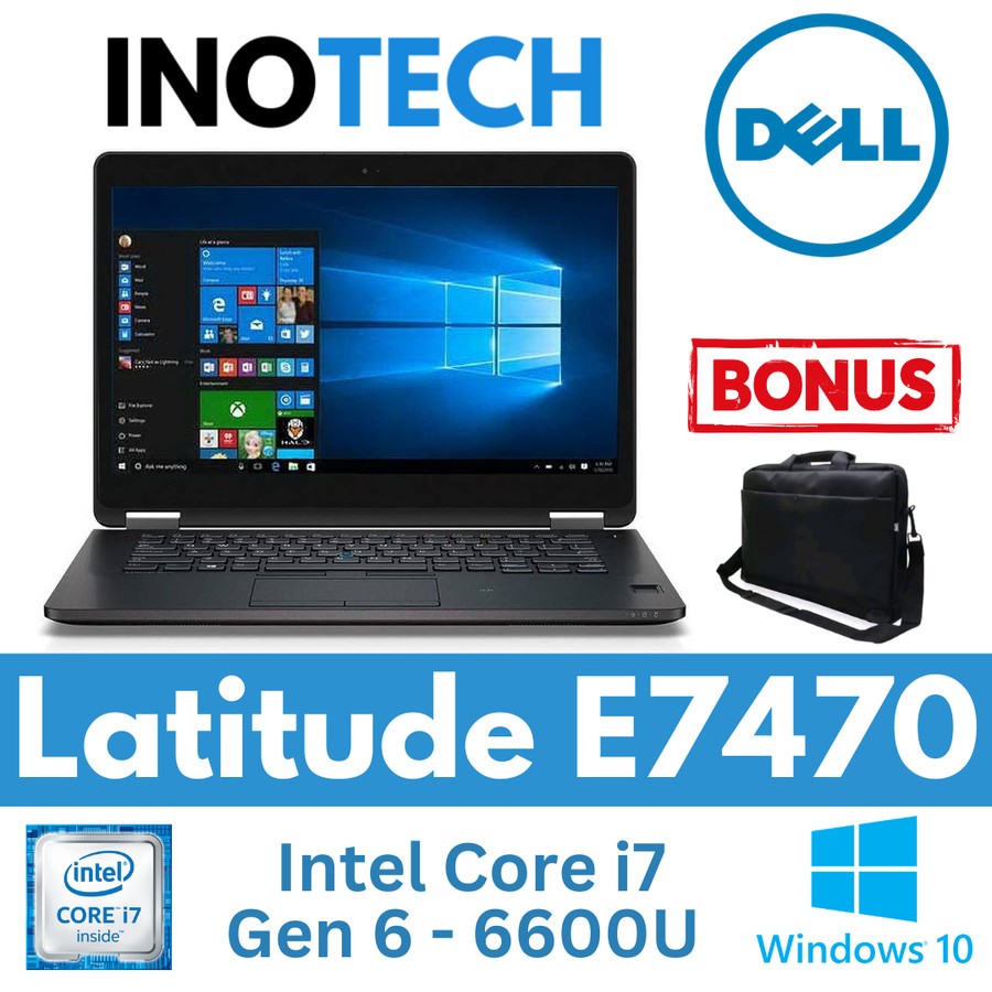 Dell Latitude 7470 Core i5 / i7 6th Gen Laptop Second 14 Inch Original E7470