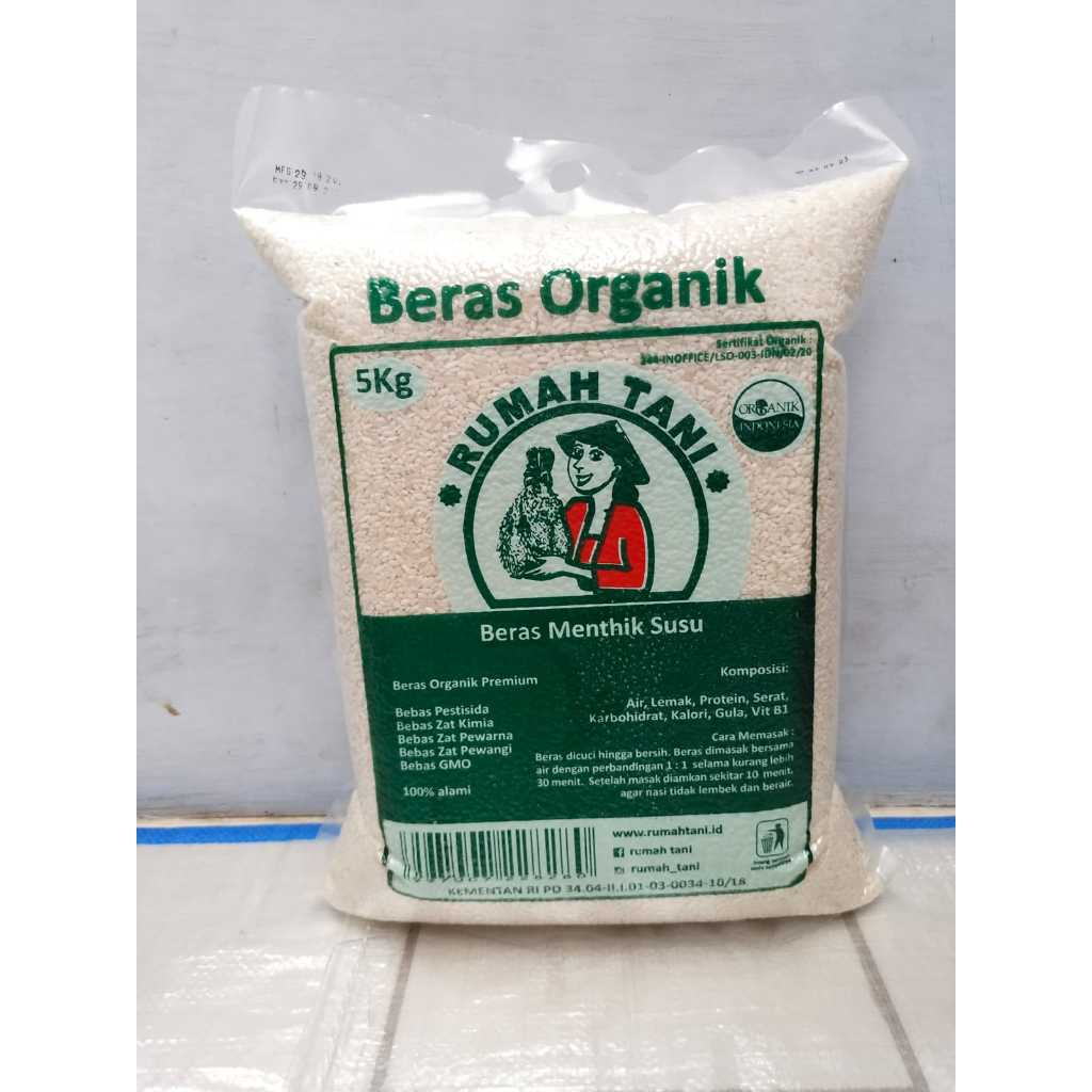 

BERAS ORGANIK MENTHIK SUSU 5 KG