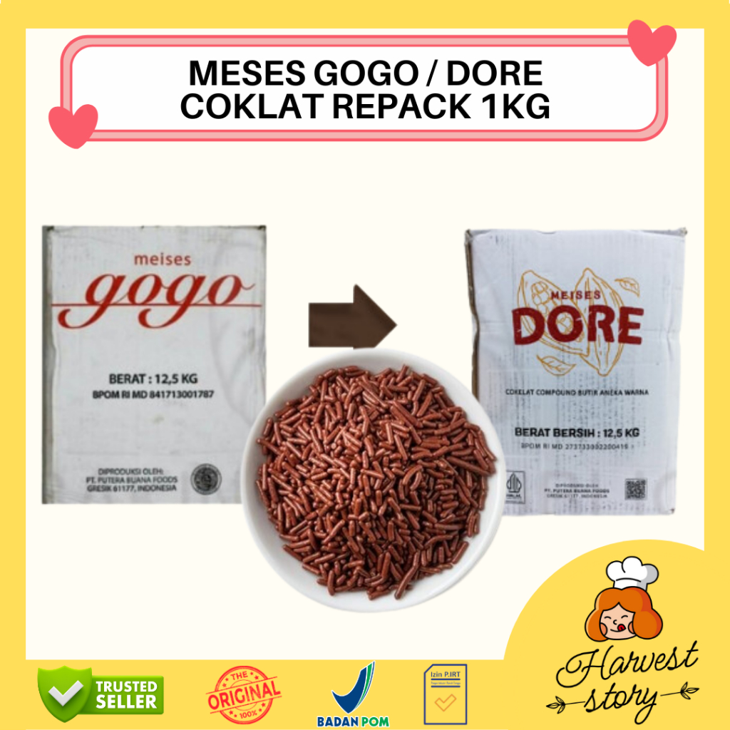 

MESIS GOGO / MESES DORE REPACK 1KG / MESES KILOAN / MESES GOGO KILOAN