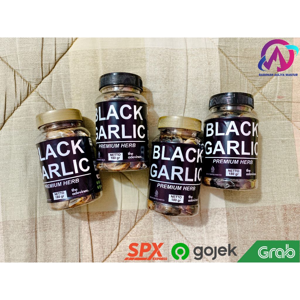 

KIRIM INSTAN MUTIARA BLACK GARLIC Bawang Hitam 1 Botol 180gr Isi 45-50 Siung BAM Olsho Padang