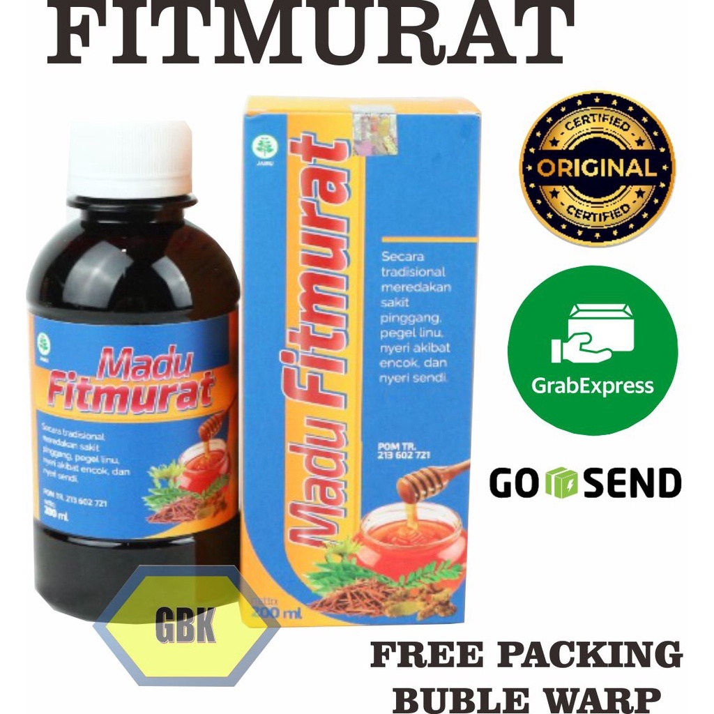 Madu Asam Urat Obat Hebal Asam Urat, Nyeri Sendi, Pegal Linu - MADU FITMURAT