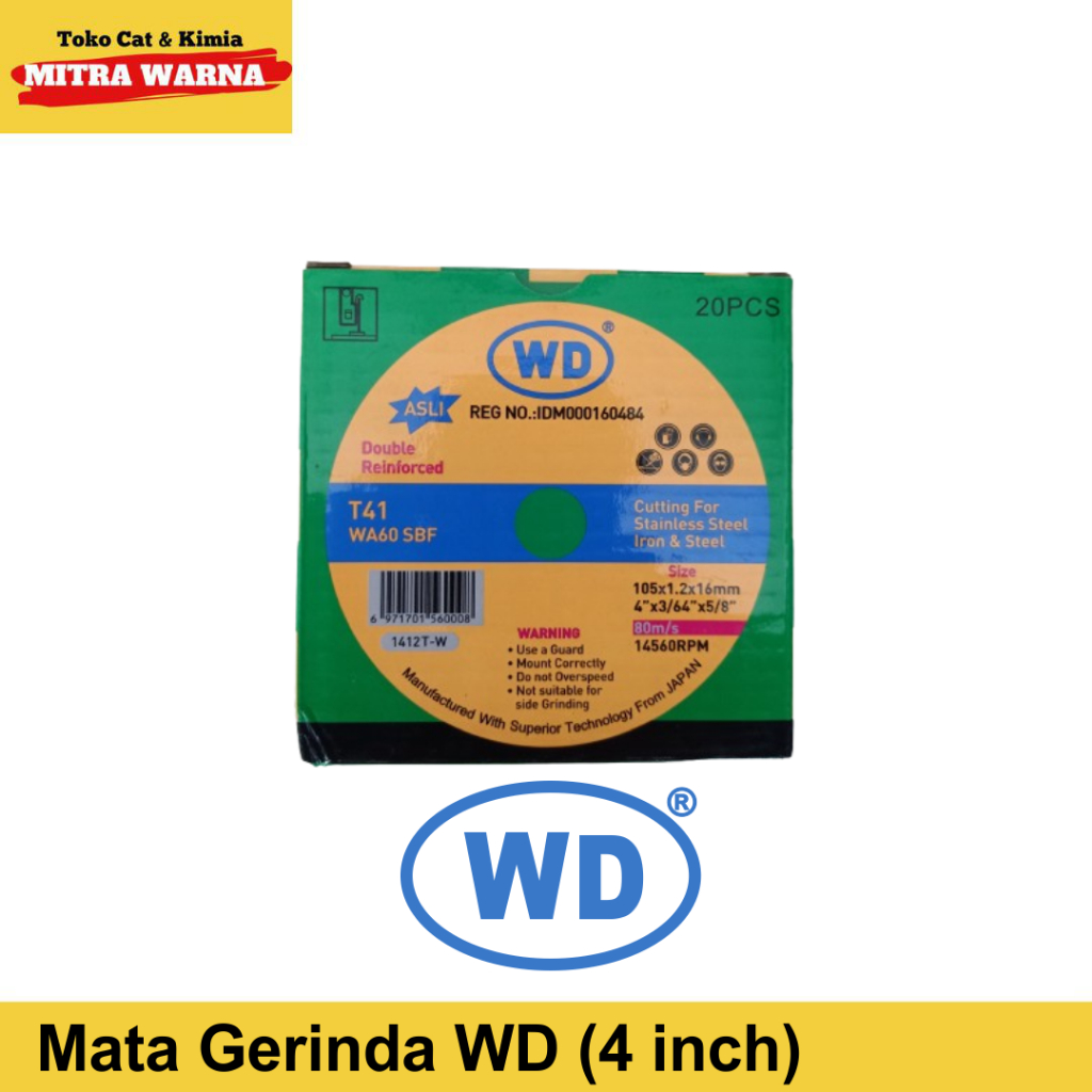 WD Cutting Wheel / Mata Gerinda WD