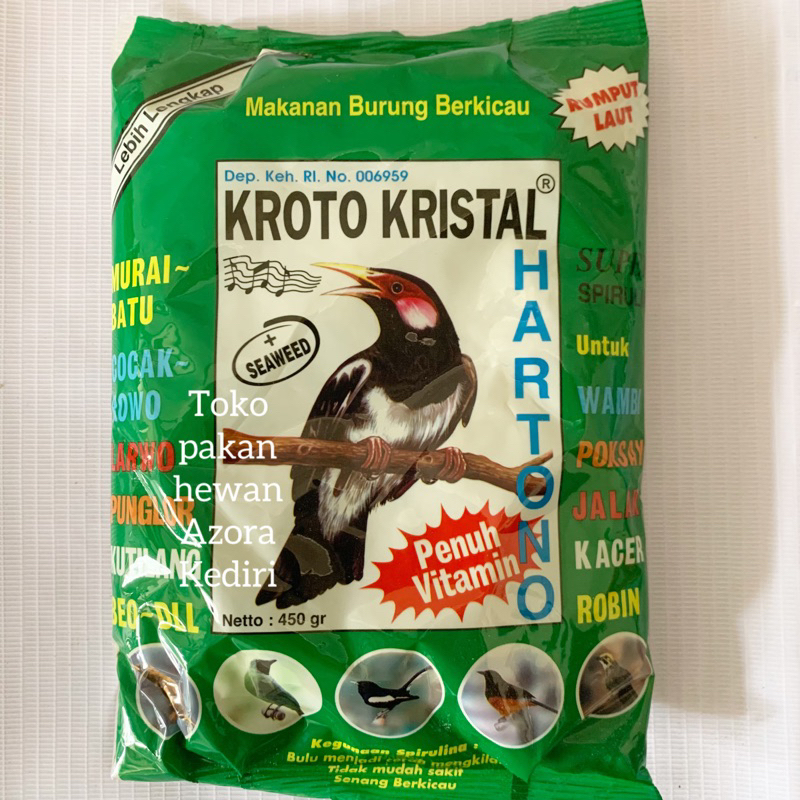 Kroto Kristal Hartono Penuh Vitamin