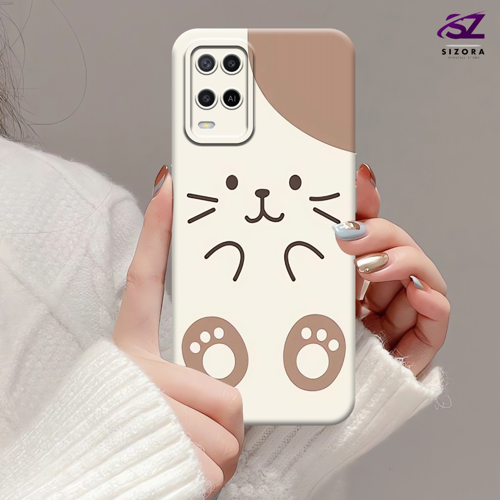 Casing Hp Oppo A54 Motif Nailong Dino Kuning Softcase silikon Lentur - Skin/Casing Handpone - Kesing