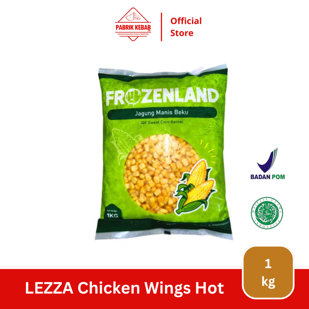 

FROZENLAND Corn 1 Kg Jagung Manis Pipil