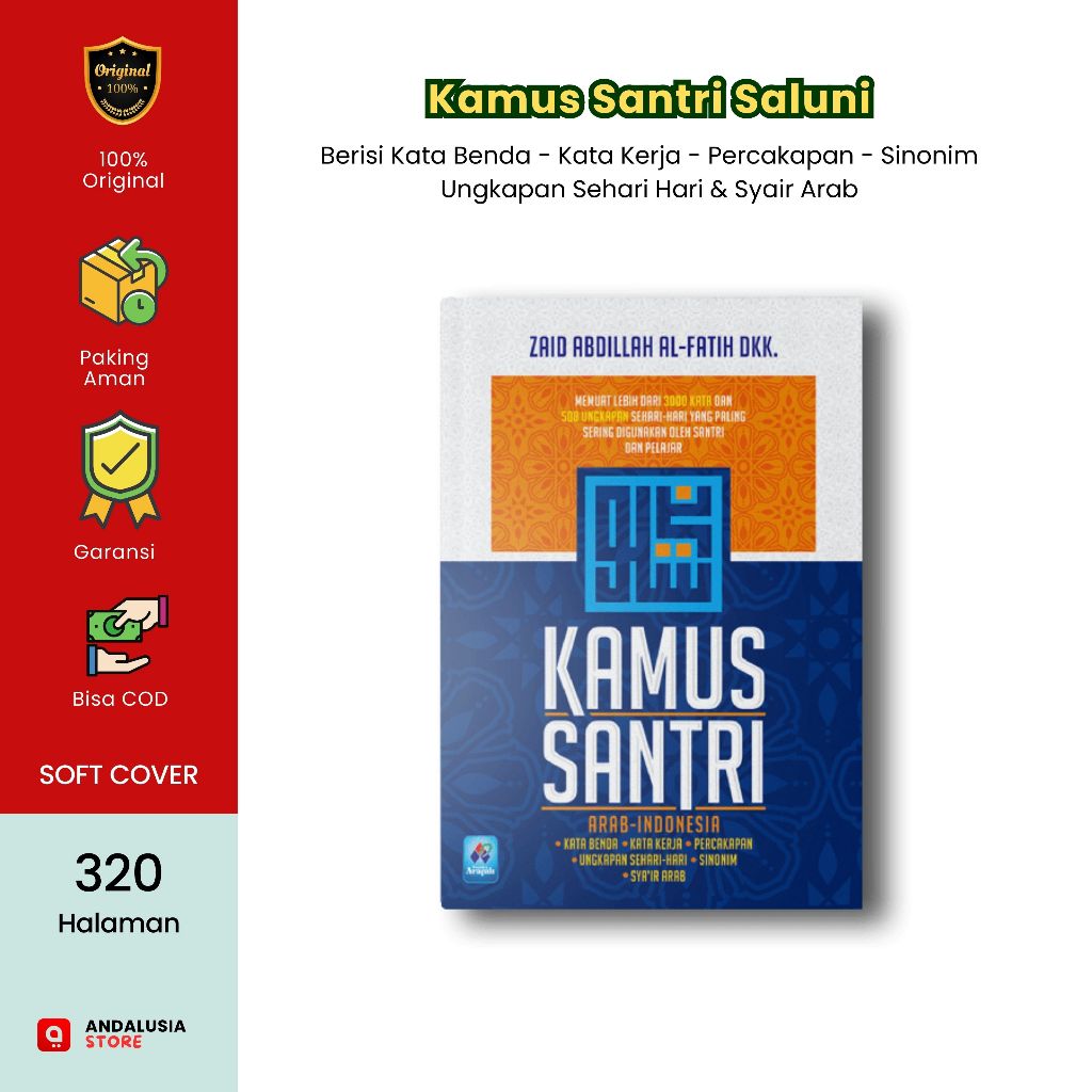 Kamus Santri Saluni - Arab - Indonesia