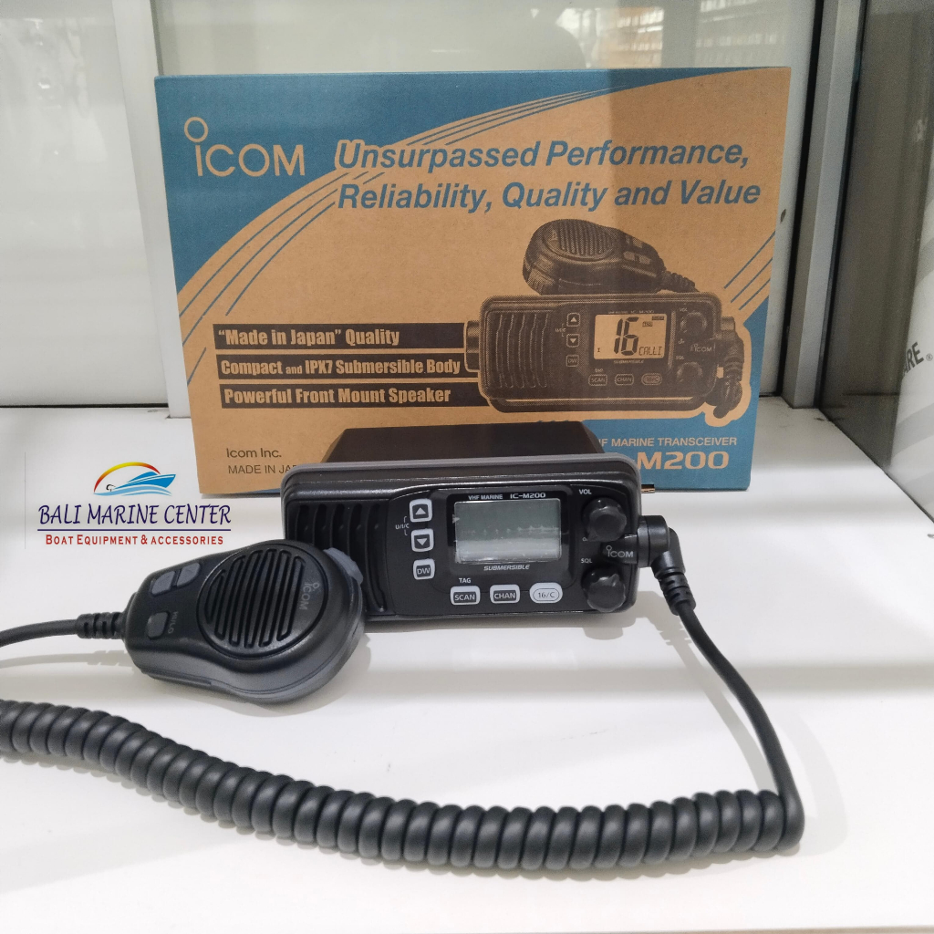 Icom M200 Marine VHF Radio Transceiver / Radio Marine