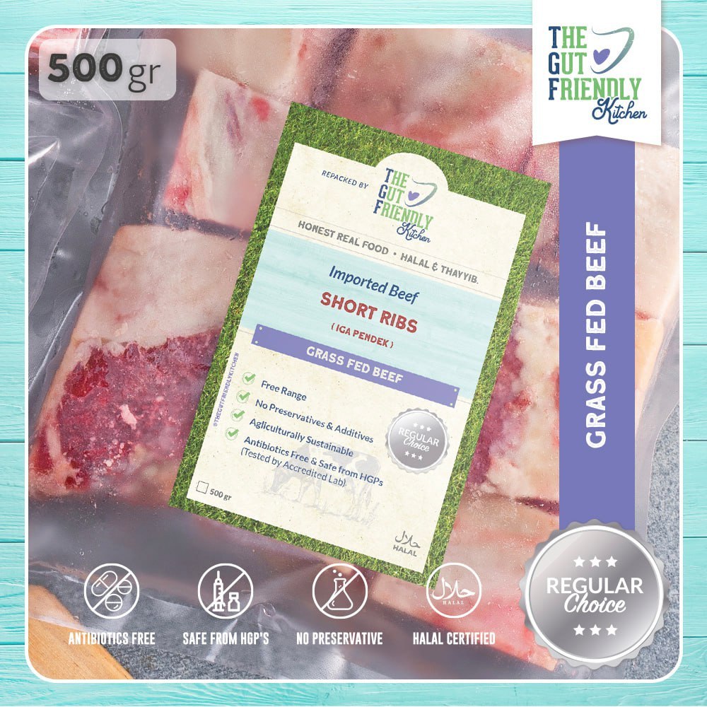 

GRASSFED Short Ribs (Iga sapi)