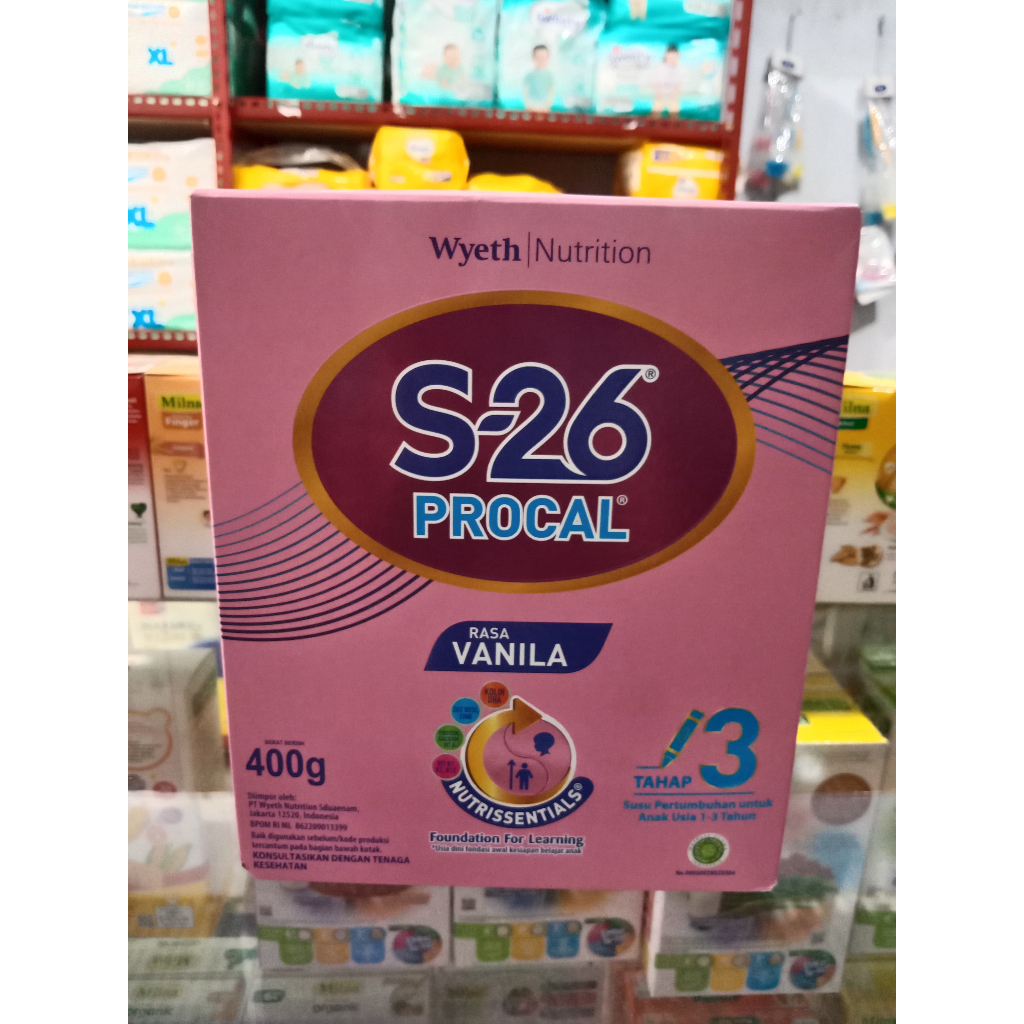 

S26 PROCAL 3 VANILA 400G