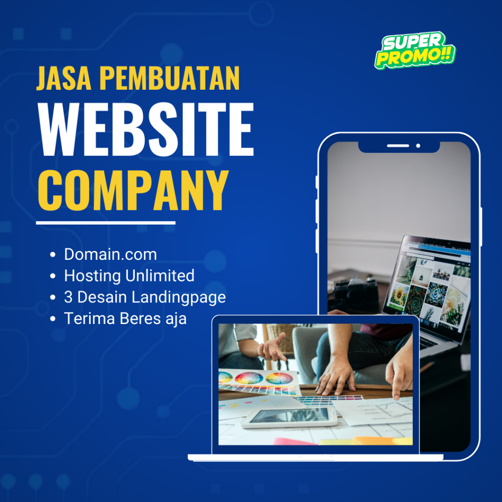 Jasa Pembuatan Website, Desain Landingpage Profesional