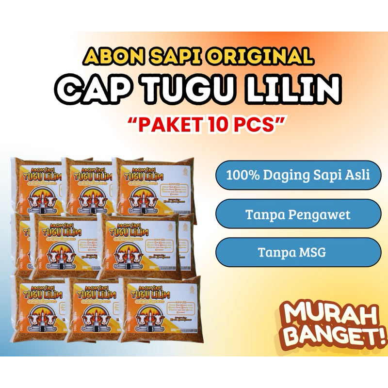 

GROSIR 10CS ABON TUGU LILIN 100g