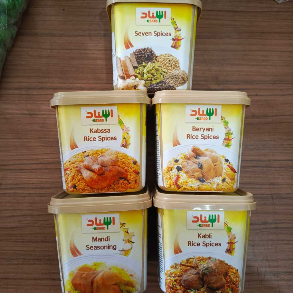 

ESNAD bumbu masak instan kabsah mandhi kebuli biryani bumbu arab bumbu masakan timur tengah