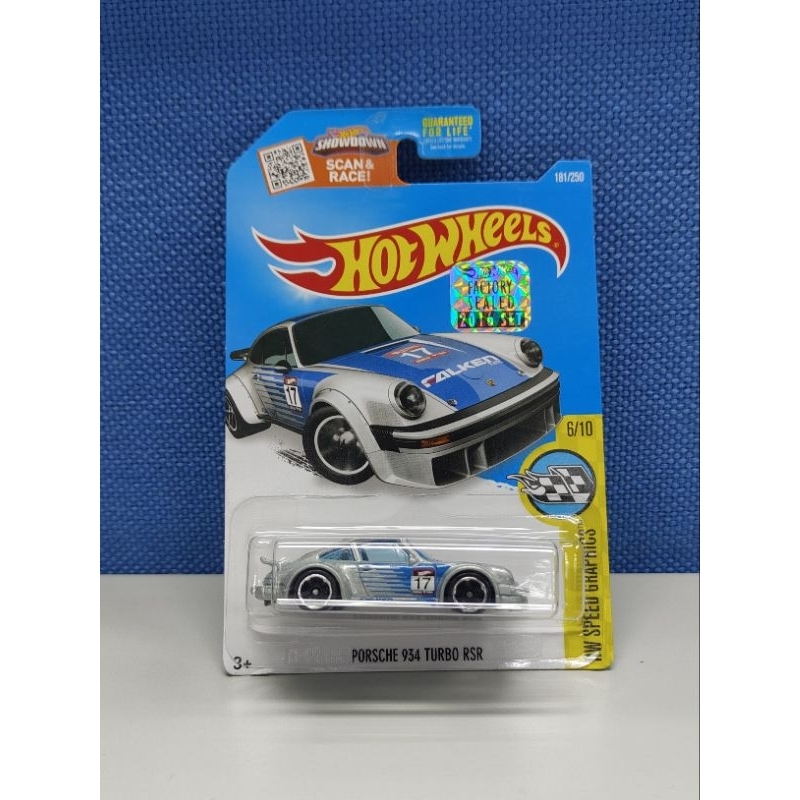Hot Wheels Porsche 934 Turbo RSR Silver Falken