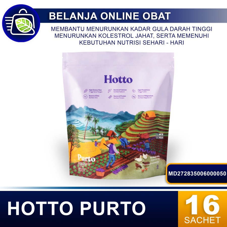 

HOTTO PURTO // Minuman Kesehatan Tinggi Serat