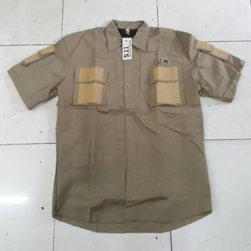 Kemeja Tactical 511 Krem Pendek-Topi Tactical-Kaos Tactical-Sepatu Tactical-Celana Tactical-Sarung