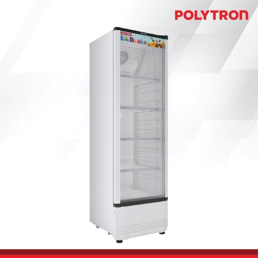 SHOWCASE POLYTRON KAPASITAS 280 LITER 4 RAK SCN-230L / SCN230L GARANSI RESMI