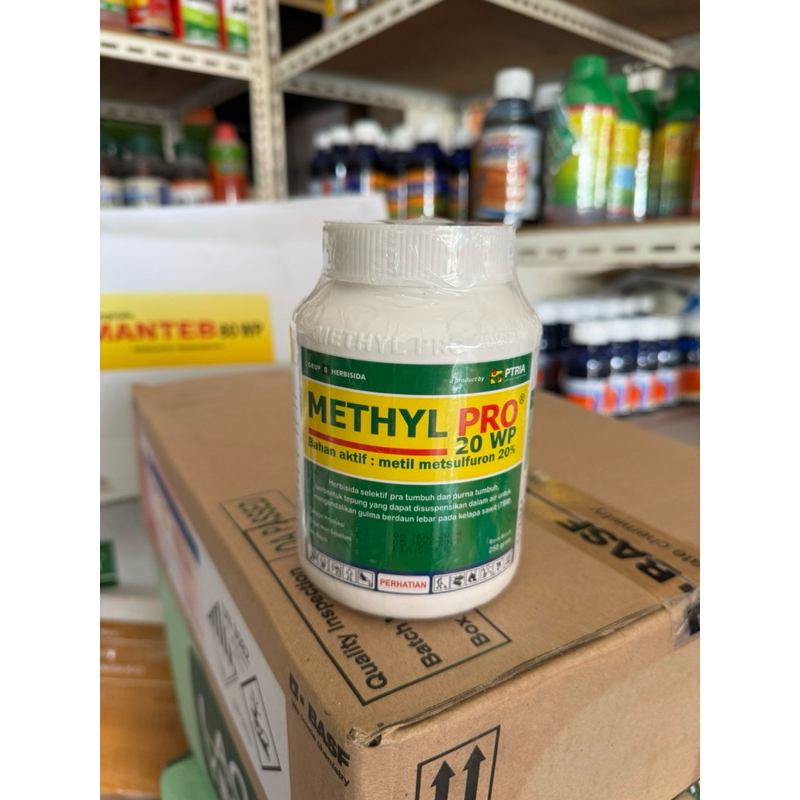 Herbisida METHYL PRO 20WP 250gram Metil Metsulfuron PT RIA