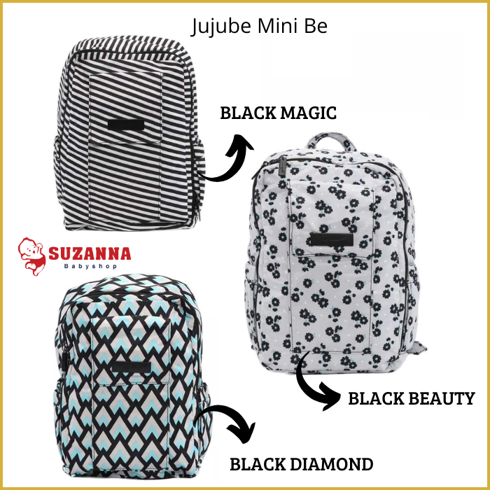 Jujube Mini Be - Black Diaper Bag