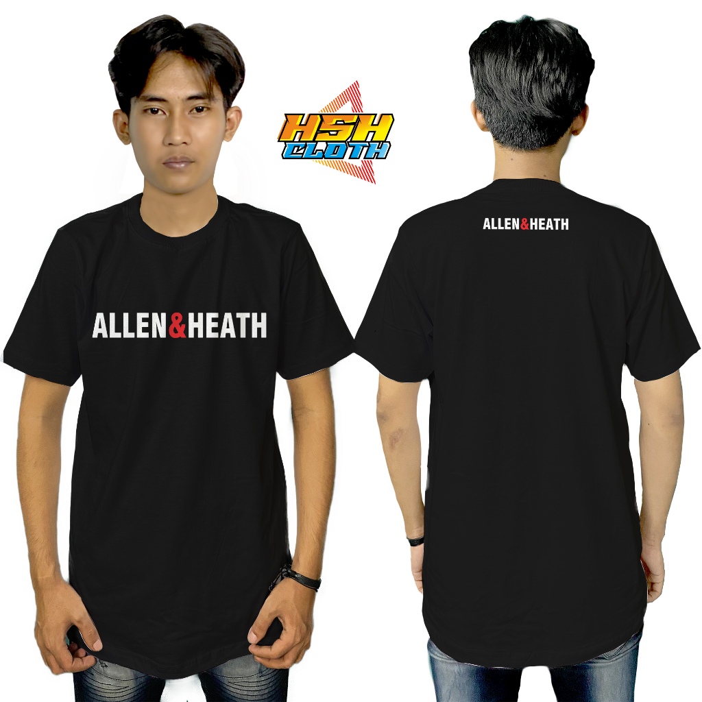 Baju Kaos Distro Sound System Audio Allen and Heath Bisa Custom - HSHCloth