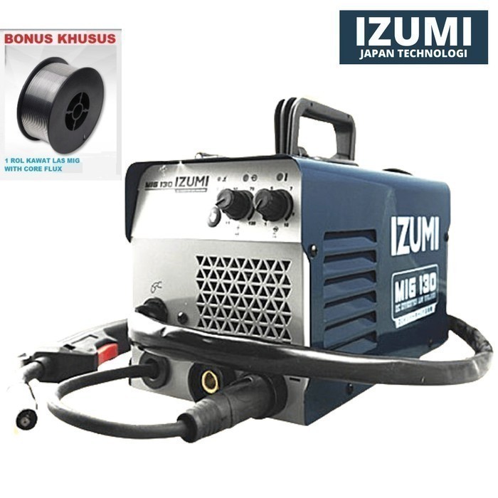 MESIN LAS CO2 IZUMI MIG 130 / TRAFO LAS IZUMI MIG 130 / IZUMI MIG 130 - IZUMI MIG+KAWAT