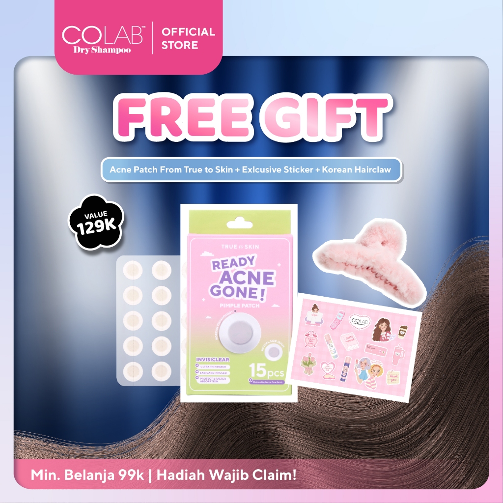 

[FREE GIFT] Sticker Feminine Energy COLAB + Jepitan Korea + Acne Patch True to Skin