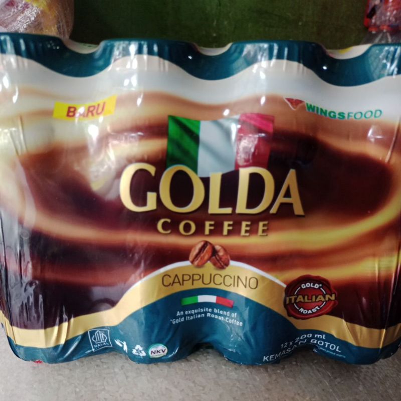 

Golda Coffe Cappucino 1 dus isi 12 botol