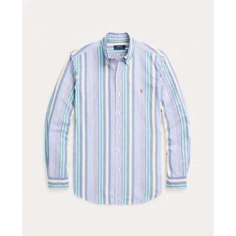 Polo Ralph Lauren Classic fit striped stretch oxford long shirt