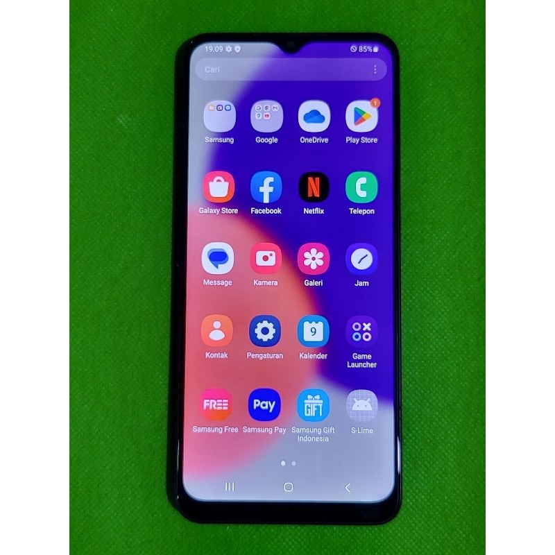 lcd sett frame samsung a22 5G ori copotan