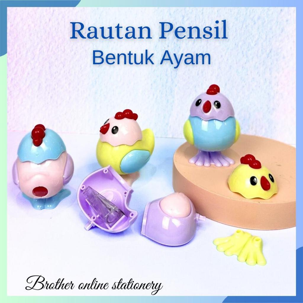 

BOS Rautan Bentuk Lucu/Pencil Sharpener/Orotan Pensil/Ongotan Pensil