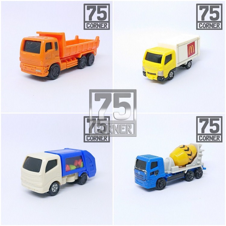 [ 75 CORNER ] McD Happy Meal x Tomica Isuzu Giga Dump Truck Mitsubishi Fuso Canter Box Truk Toyota D