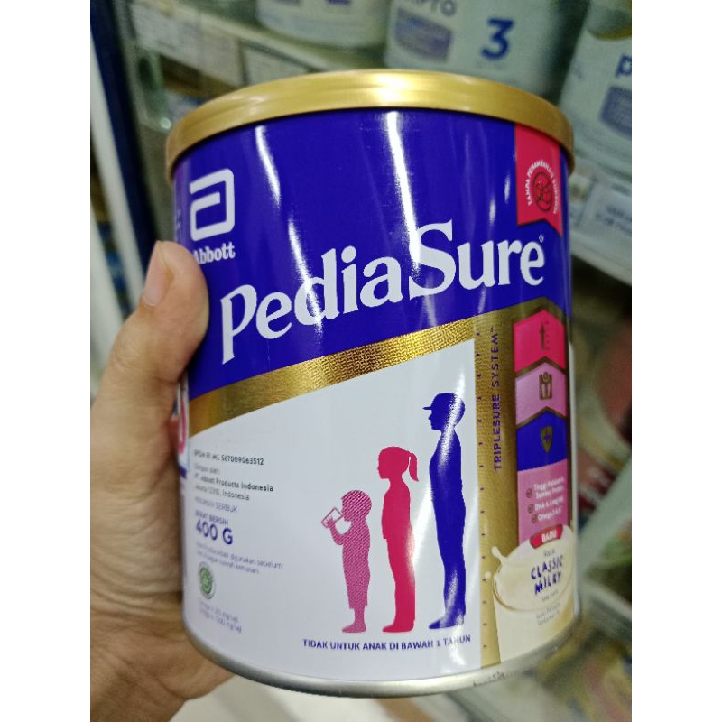 

DISKON 50% Pediasure 400gr rasa clasic milky Ed bulan 4/2025