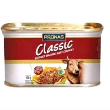 

corned daging sapi classic/kornet sapi classic 198g