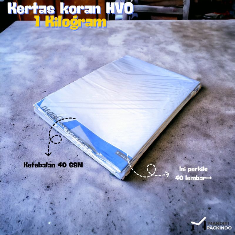 

Kertas Koran HVO 1 kilogram bersih